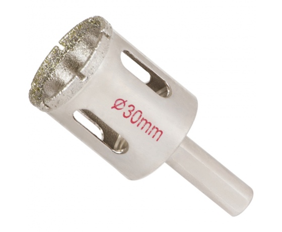 Фото 2 - Коронка алмазная по керамике и стеклу Ø30мм SIGMA (1541301)