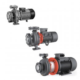 Насос центробежный горизонтальный 380В 4кВт Hmax 38м Qmax 800л/мин LEO3.0 XST40-160/40 (7715673)