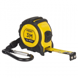 Рулетка магнитная обрезиненная Advanced нейлоновое покрытие 3м×16мм SIGMA (3823131)