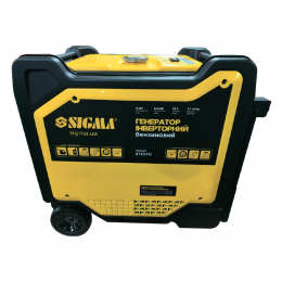 Генератор инверторный бензиновый 230-400В 9.0/9.8кВт 50дБ 4-х тактный электрозапуск SIGMA (5710711)
