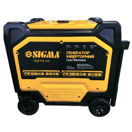 Генератор инверторный газ/бензин 230-400В 13.0/15.0кВт 50дБ 4-х тактный электрозапуск SIGMA (5712461)