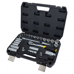 Набор насадок торцевых и бит 3/8