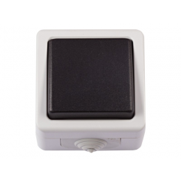 Блок выключатель одинарный Luxel DEBUT (6502)