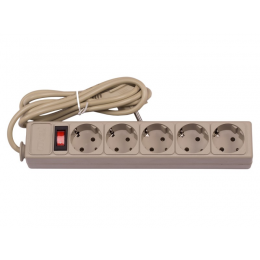 Сетевой фильтр-удлинитель Luxel 5 розеток 3м (4403)