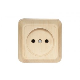 Наружная розетка Luxel OPERA (2801) сосна