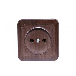 Наружная розетка Luxel OPERA (2901) вишневая