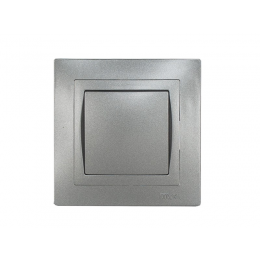 Выключатель Luxel BRAVO (5702) графитовый