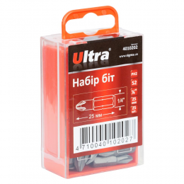 Набор бит PН2×25мм 1/4