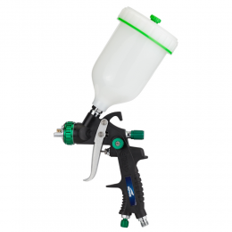 Краскораспылитель HVLP Ø1.8мм 170-285л/мин 2-3бар в/б 600мл (пласт) REFINE (6812381)