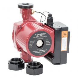 Насос циркуляционный с термодатчиком 65Вт Hmax 4м Qmax 63л/мин Ø1 1/2