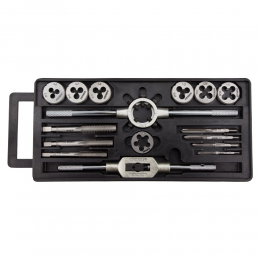 Набор плашек и метчиков 16 предметов (пластиковый кейс) SIGMA (1641111)