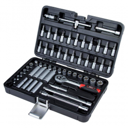 Набор насадок торцевых и биты 1/4