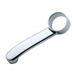 Излив (гусак) 150мм для кухни прямой (SS) AQUATICA (XH-3140)