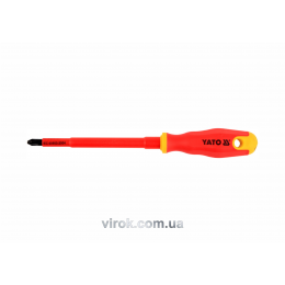 Викрутка діелектрична хрестова YATO PH3 x 150 мм VDE до 1000 В