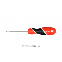 Викрутка плоска YATO SL2 x 75 мм