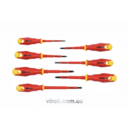 Набір викруток діелектричних YATO VDE до 1000 В 7 шт