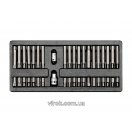 Вклад до інструментальної шафи YATO набір спеціальних біт 40 шт