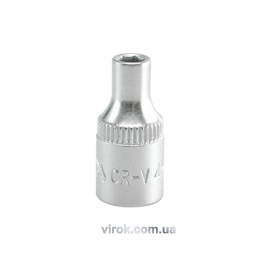 Головка торцева шестигранна YATO 1/4