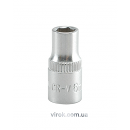 Головка торцева шестигранна YATO 1/4