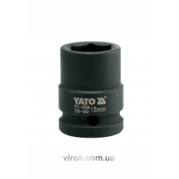 Головка торцева ударна шестигранна YATO 1/2