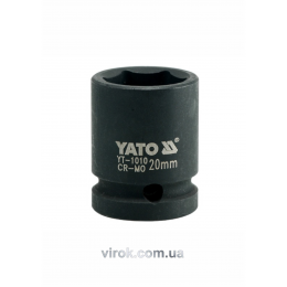 Головка торцева ударна шестигранна YATO 1/2