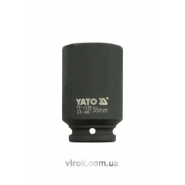 Головка торцева ударна шестигранна YATO 3/4