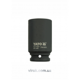 Головка торцева ударна шестигранна YATO 3/4