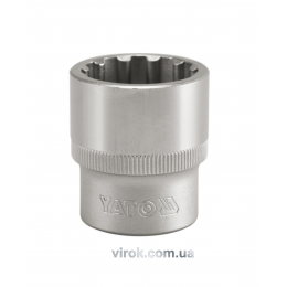 Головка торцева SPLINE YATO 1/2