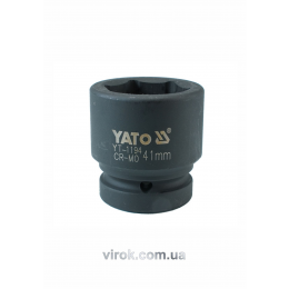 Головка торцева ударна шестигранна YATO 1