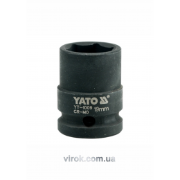 Головка торцева ударна шестигранна YATO 1/2