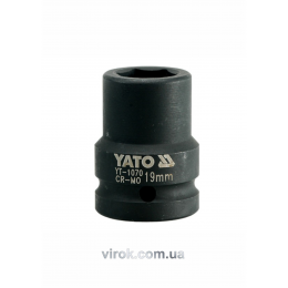 Головка торцева ударна шестигранна YATO 3/4