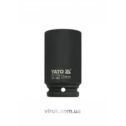 Головка торцева ударна шестигранна YATO 3/4