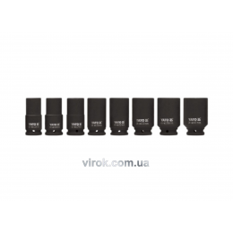 Набір головок торцевих ударних YATO 3/4