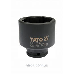 Головка торцева ударна шестигранна для ступиць YATO 1/2