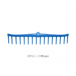 Граблі садові пластикові FLO 550 мм 16 зубів