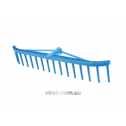 Граблі садові пластикові FLO 590 мм 18 зубів
