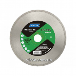 Диск алмазний VULCAN TILE по кераміці Ø=180x25.4 мм
