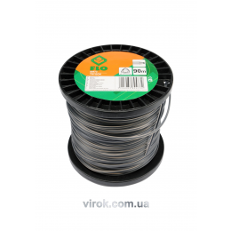 Жилка для тримера 3-кутна на котушці FLO 2.4 мм x 90 м