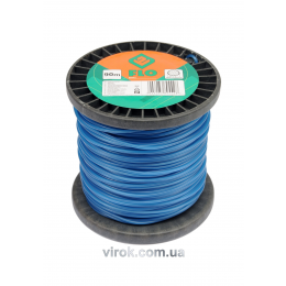 Жилка для тримера квадратна на котушці FLO 2.4 мм х 90 м