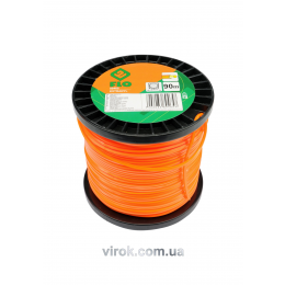 Жилка для тримера кругла на котушці FLO 2.4 мм х 90 м