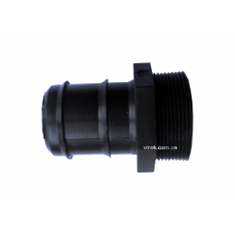 З'єднання пряме для водяних шлангів AD 026Е зовнішня різьба 2