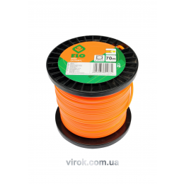 Жилка для тримера кругла на котушці FLO 2.7 мм х 70 м