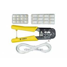 Затискач для мережевих кабелів VOREL