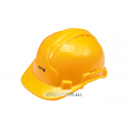 Каска для захисту голови VOREL жовта