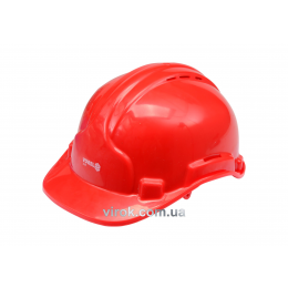 Каска для захисту голови VOREL червона