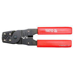 Кліщі для обтискання і зачистки проводів YATO 180 мм