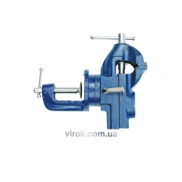 Лещата VOREL настільні обертові 65 мм