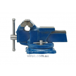 Лещата слюсарні VOREL обертові з наковальнею 125 мм