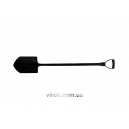 Лопата штикова з металевою ручкою FLO 124 см