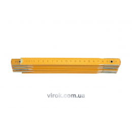 Лінійка складна дерев'яна VOREL 1000 мм